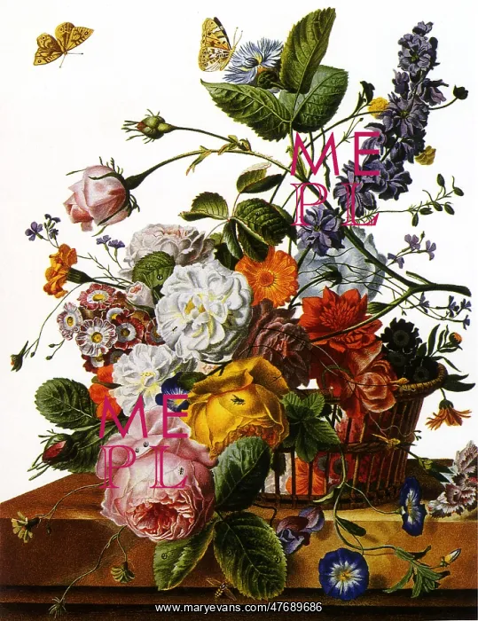 : A Basket of Flowers : A Basket of Flowers