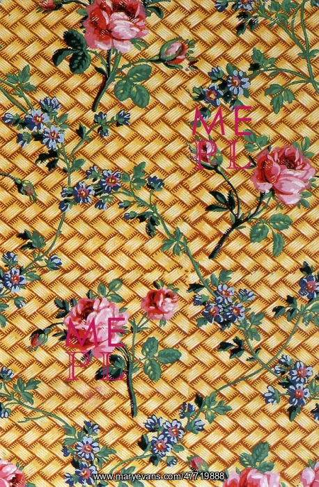  : Basket Weave, Roses
