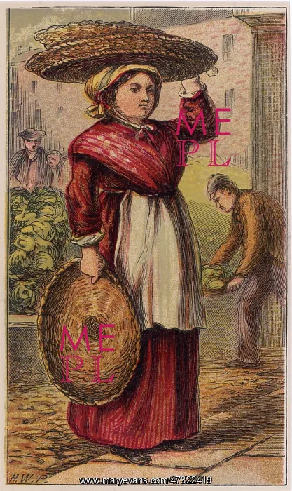  : BASKET WOMAN C1880