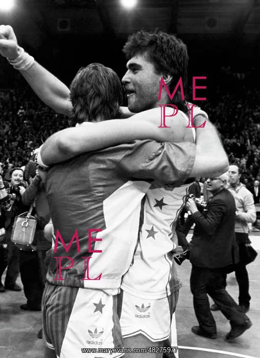 : Basketball player Arvydas Sabonis, 1987 : Basketball player Arvydas Sabonis, 1987