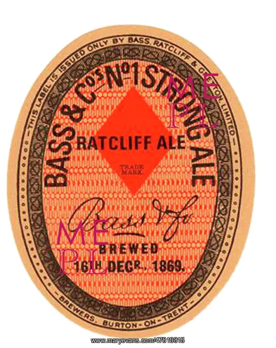: Bass & Co No 1 Strong Ale - Ratcliff Ale : Bass & Co No 1 Strong Ale - Ratcliff Ale