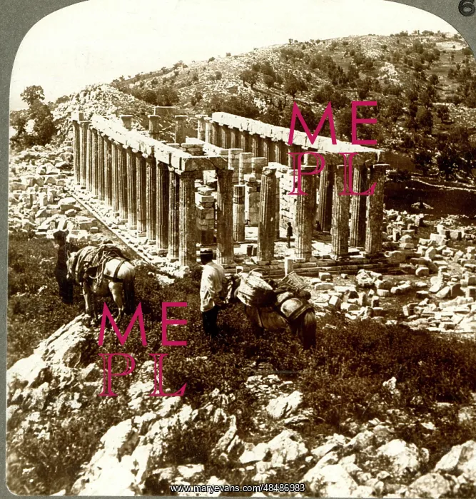 : The Bassae Temple of Apollo, Greece : The Bassae Temple of Apollo, Greece