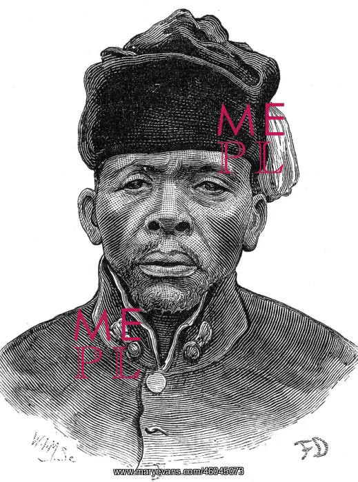 : Basuto Gun War, 1880 - Masupha, Basuto chief : Basuto Gun War, 1880 - Masupha, Basuto chief