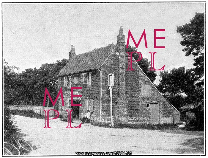: The Bat and Ball Public House, Hambledon, 1908 : The Bat and Ball Public House, Hambledon, 1908