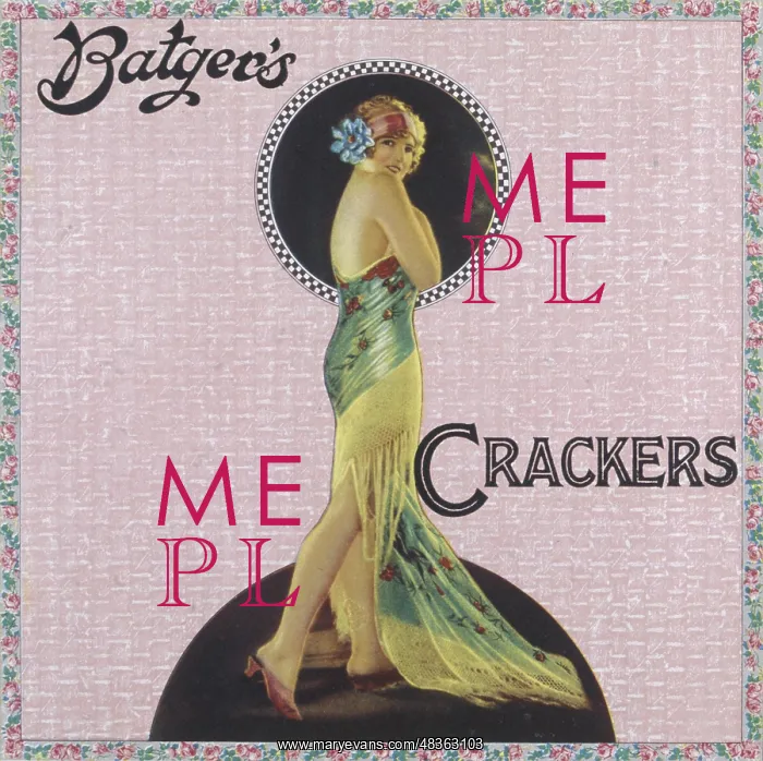 : Batger's Crackers label : Batger's Crackers label