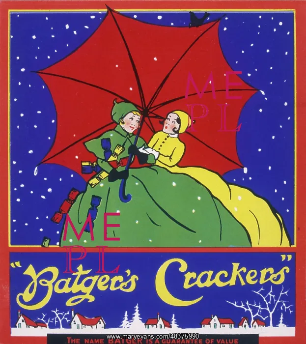 : Batgers Crackers label : Batgers Crackers label