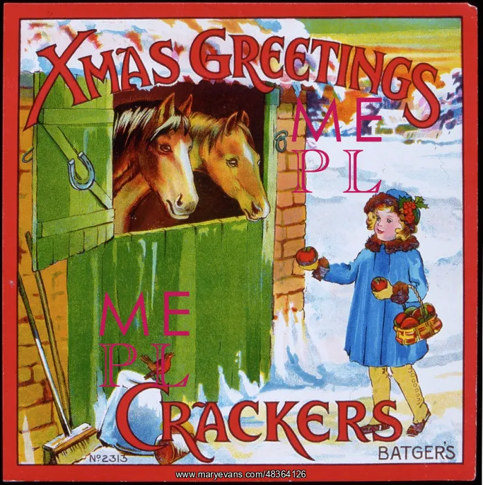  : Batger's Xmas Greetings Crakers