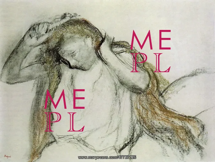  : After the Bath, by Degas