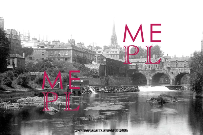 : Bath, Pulteney Bridge 1895