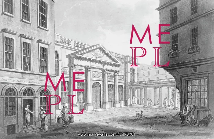 : Bath - the pump room, &c : Bath - the pump room, &c