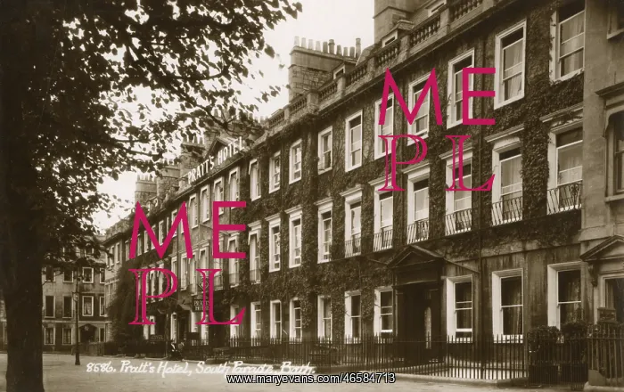: Bath, Somerset, England - Pratt's Hotel : Bath, Somerset, England - Pratt's Hotel