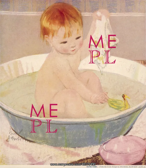 : Bath Time by Muriel Dawson : Bath Time by Muriel Dawson