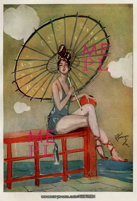 : The Bather - Domergue : The Bather - Domergue