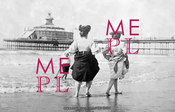 : Bathers and children on the North Sea beach of Blankenberghe : Bathers and children on the North Sea beach of Blankenberghe