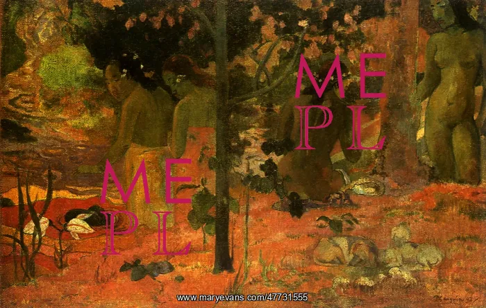  : The Bathers, by Gauguin