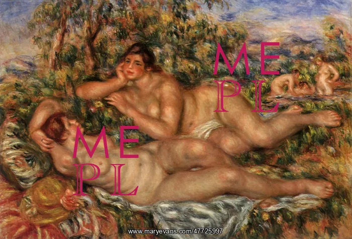 : The Bathers, by Renoir : The Bathers, by Renoir