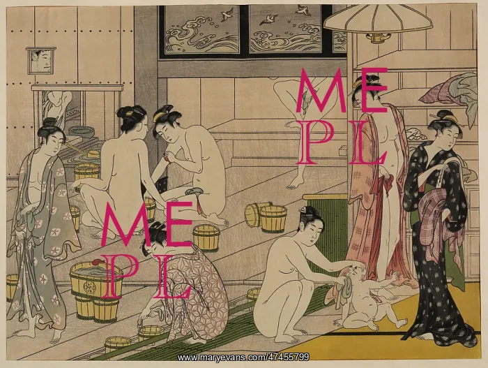 : Bathhouse women diptych : Bathhouse women diptych