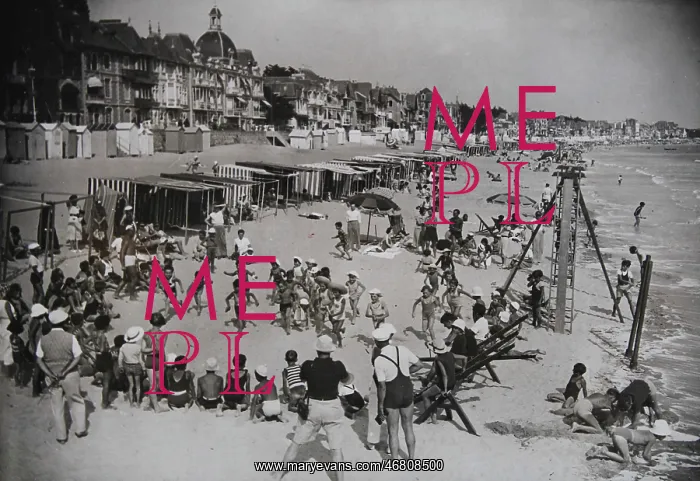 : Bathing beach of La Baule : Bathing beach of La Baule