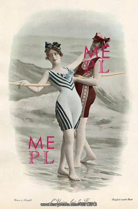 : Bathing Beauties 1895 : Bathing Beauties 1895