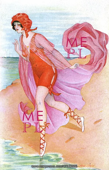 : BATHING BEAUTY C1910 : BATHING BEAUTY C1910