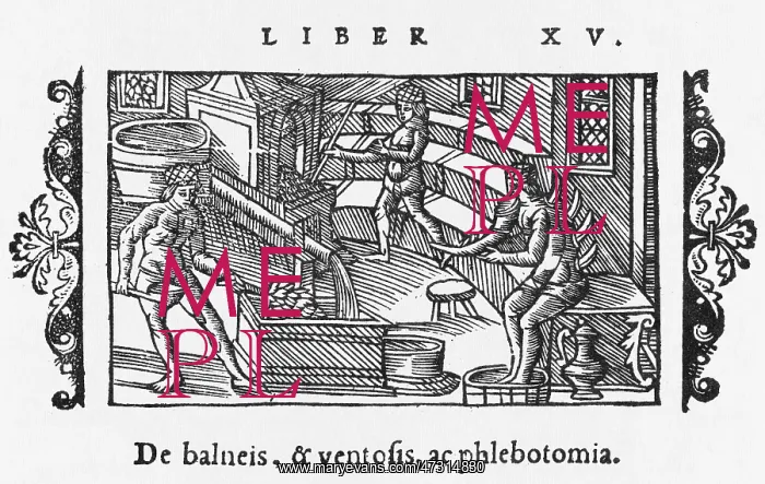  : BATHING / BLOODLETTING 16C