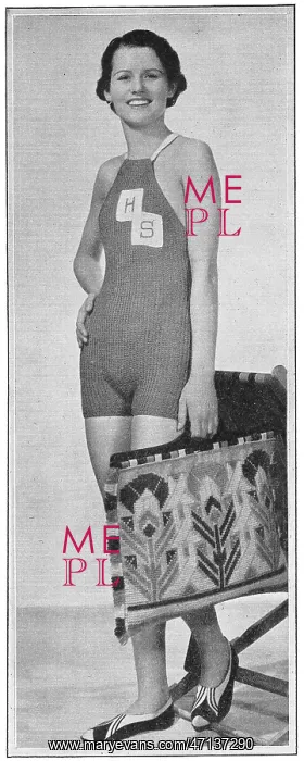 : Bathing costume and beach bag : Bathing costume and beach bag