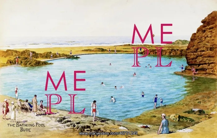 : Bathing Pool, Bude, Cornwall : Bathing Pool, Bude, Cornwall