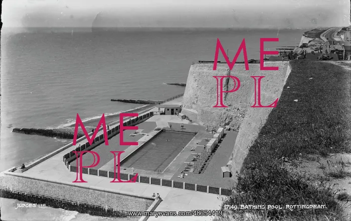 : Bathing Pool in Rottingdean : Bathing Pool in Rottingdean