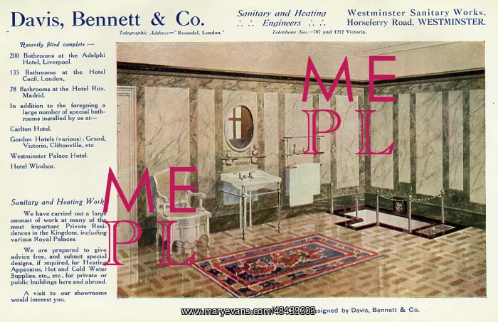 : Bathroom design, Davis, Bennett & Co : Bathroom design, Davis, Bennett & Co