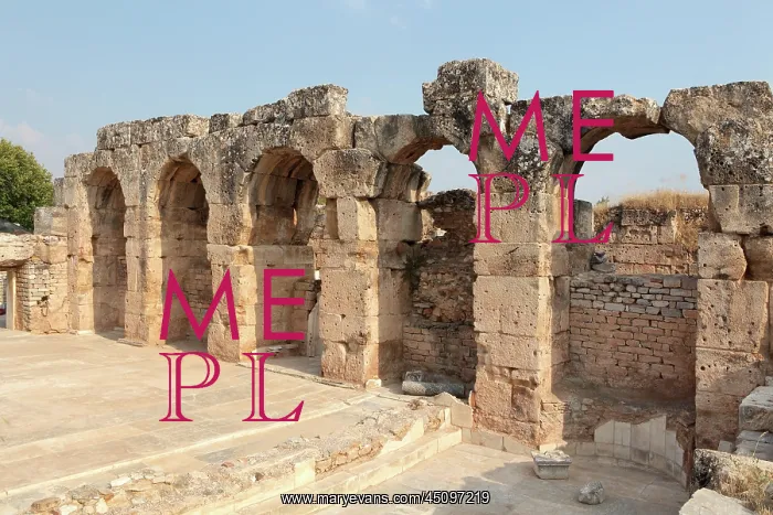: Baths of Hadrian, Aphrodisias, Aydin, Turkey : Baths of Hadrian, Aphrodisias, Aydin, Turkey