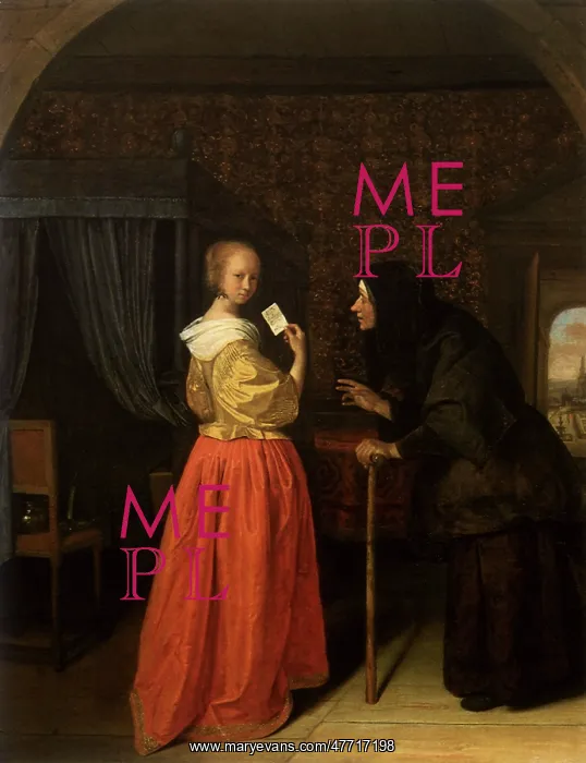 : Bathsheba Receiving David's Letter, by Jan Steen : Bathsheba Receiving David's Letter, by Jan Steen