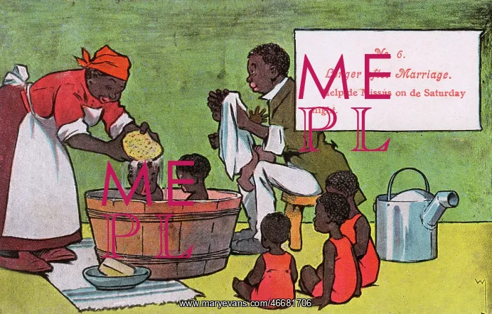 : Bathtime for six children - Racial Stereotyping : Bathtime for six children - Racial Stereotyping