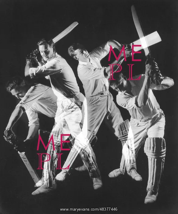 : A batsman exhibitis four different shots : A batsman exhibitis four different shots