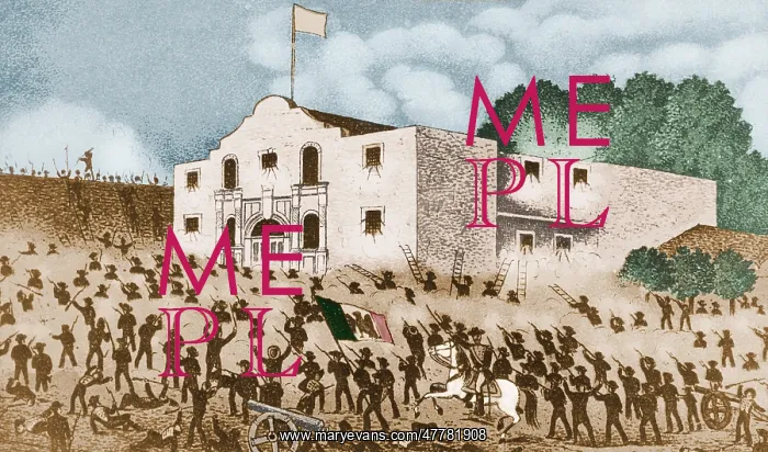 : Battle of the Alamo, 1836 : Battle of the Alamo, 1836