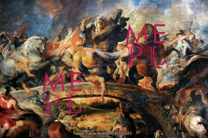  : Battle of the Amazons, by Rubens