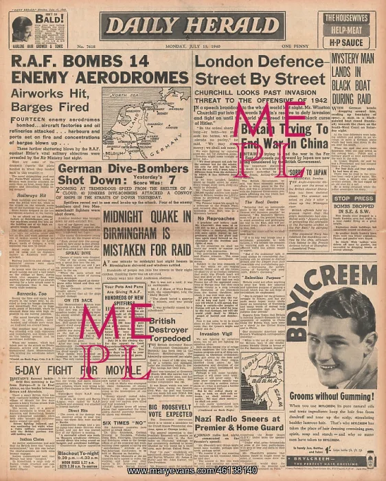 : Battle of Britain and Douglas Bader : Battle of Britain and Douglas Bader