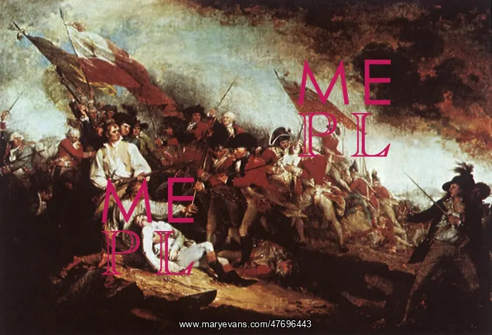  : The Battle of Bunker Hill. Boston - 1775