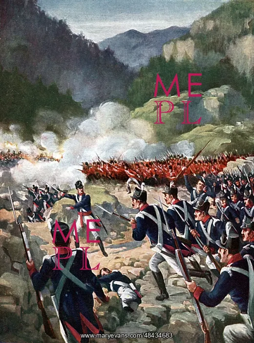 : Battle of Busaco, 27 September 1810: British and : Battle of Busaco, 27 September 1810: British and