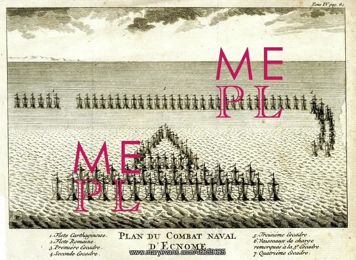 : Battle of Cape Ecnomus, First Punic War : Battle of Cape Ecnomus, First Punic War