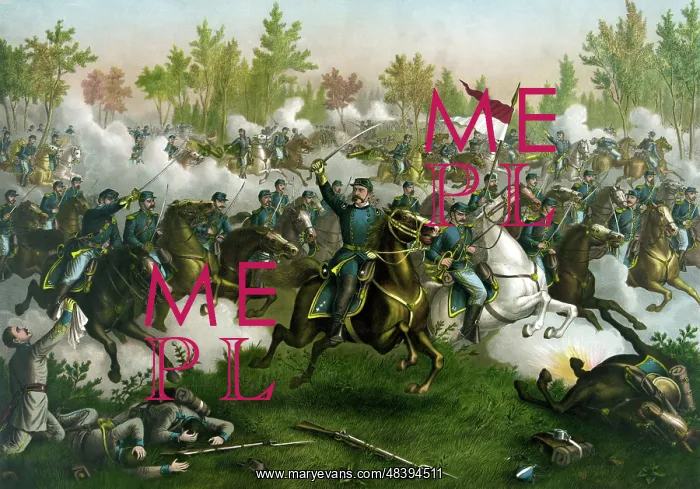 : Battle of Cedar Creek, circa 1864 : Battle of Cedar Creek, circa 1864
