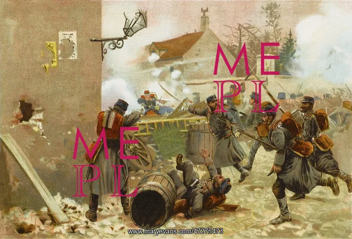 : BATTLE OF CHAMPIGNY 1870 : BATTLE OF CHAMPIGNY 1870
