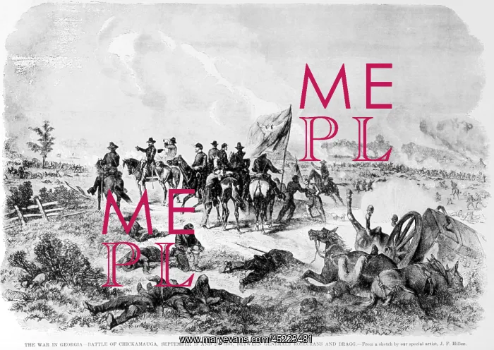 : The Battle of Chickamauga, April 19-20, ? : The Battle of Chickamauga, April 19-20, ?