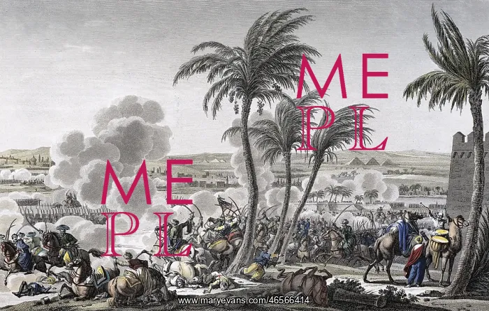 : Battle of El Cairo or the Pyramids (21st July : Battle of El Cairo or the Pyramids (21st July
