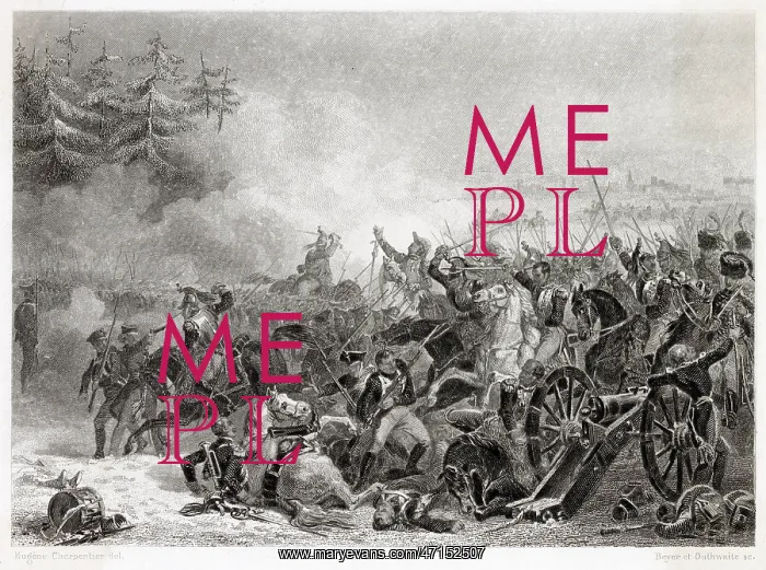 : Battle of Eylau Charge of the Cuirassiers : Battle of Eylau Charge of the Cuirassiers