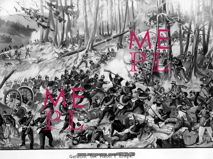 : Battle during the Franco-German War, 1870 : Battle during the Franco-German War, 1870