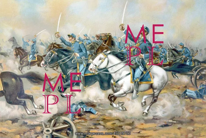 : The Battle of Gaines Mill, Union cavalry ? : The Battle of Gaines Mill, Union cavalry ?