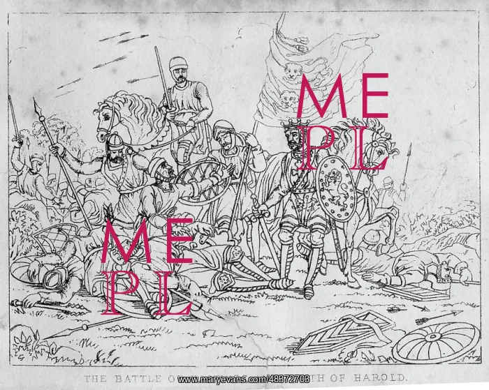 : Battle of Hastings, Death of King Harold : Battle of Hastings, Death of King Harold