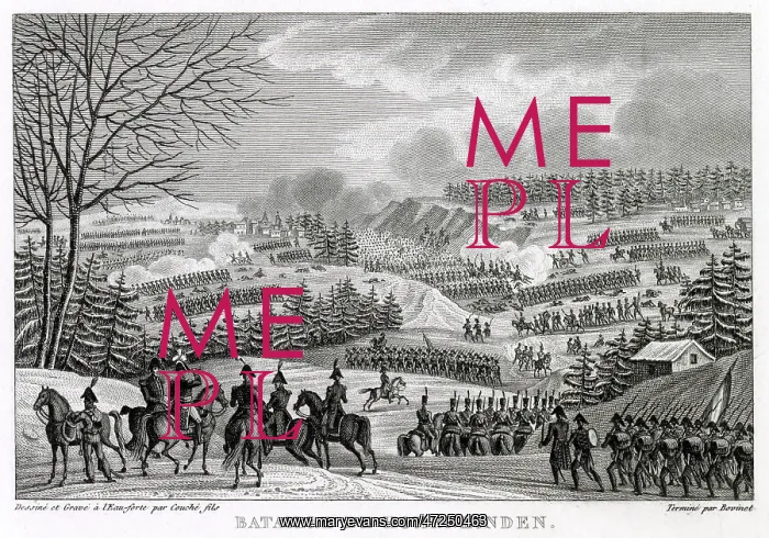 : BATTLE OF HOHENLINDEN : BATTLE OF HOHENLINDEN