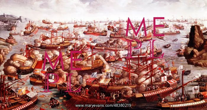 : Battle of Lepanto, October 1571. Fleets of Spain : Battle of Lepanto, October 1571. Fleets of Spain