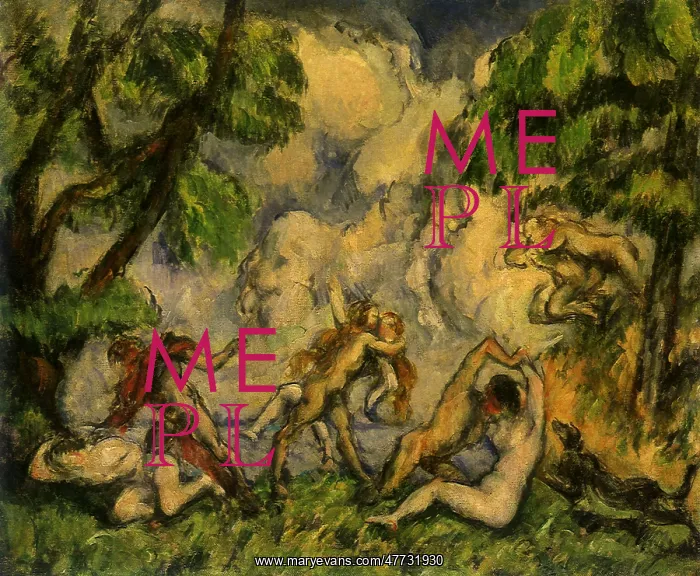  : The Battle of Love, by Paul Cezanne